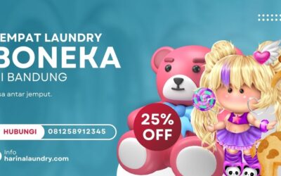 Laundry Boneka di Bandung, Ujung Berung Bisa Antar Jemput