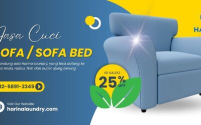 Jasa Cuci Sofa Harina Bisa Datang ke Rumah Anda di Bandung