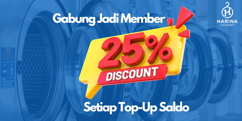 Gabung Jadi Member Harina Laundry