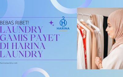 Laundry Gamis Payet Satuan di Harina Dry Clean, No Ribet