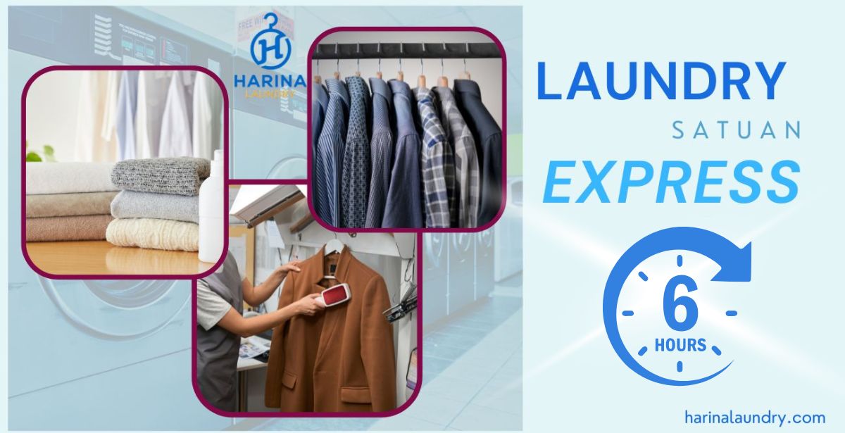 laundry satuan express 6 jam di kota bandung