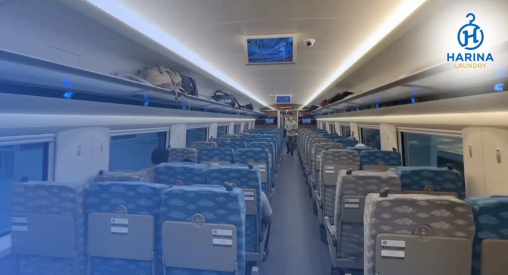Dalamnya Kereta Cepat Woosh
